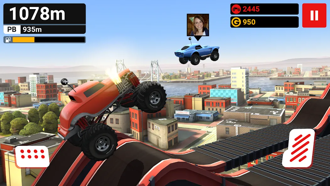 MMX Hill Dash — скриншот 1 MMX Hill Dash — скриншот 1