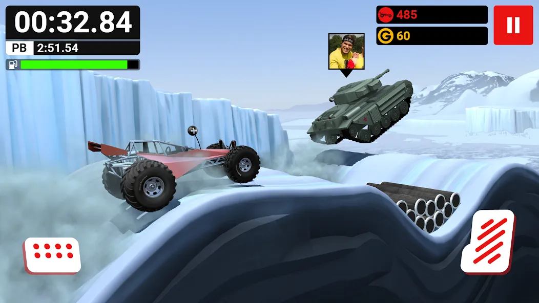 MMX Hill Dash — скриншот 2 MMX Hill Dash — скриншот 2