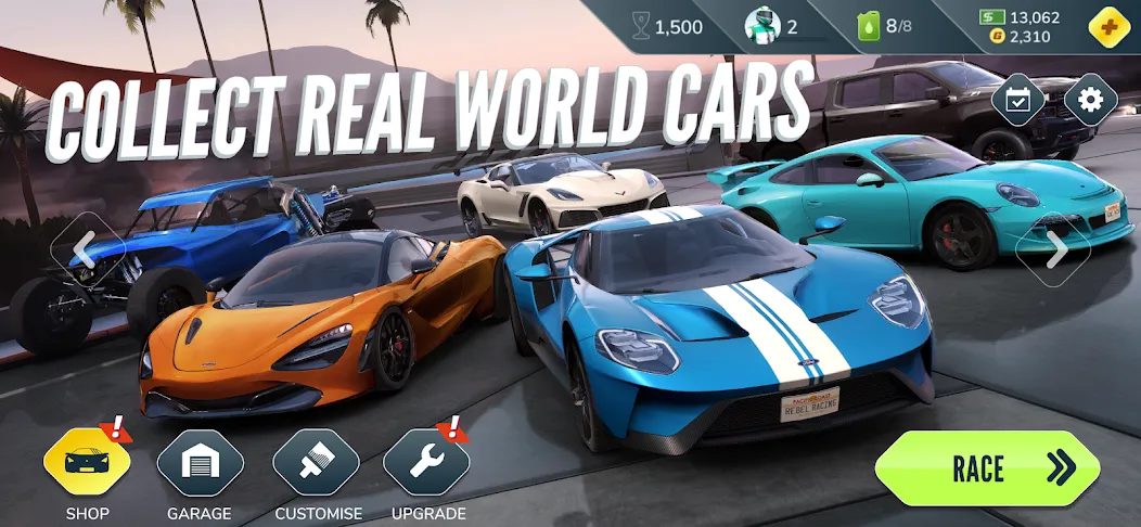 Rebel Racing — скриншот 3 Rebel Racing — скриншот 3