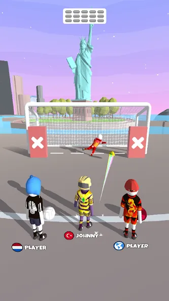 Goal Party - Soccer Freekick — скриншот 2 Goal Party - Soccer Freekick — скриншот 2