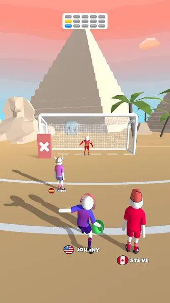 Goal Party - Soccer Freekick — скриншот 3 Goal Party - Soccer Freekick — скриншот 3