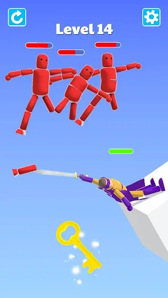 Ragdoll ninja: Imposter hero — скриншот 3