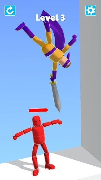 Ragdoll ninja: Imposter hero — скриншот 4