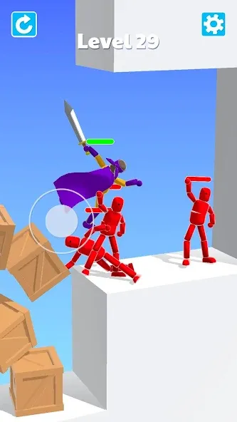 Ragdoll ninja: Imposter hero — скриншот 5