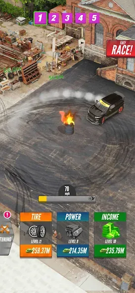 Drift 2 Drag — скриншот 4 Drift 2 Drag — скриншот 4