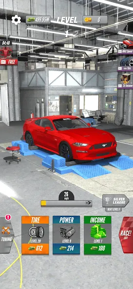 Dyno 2 Race - Car Tuning — скриншот 4