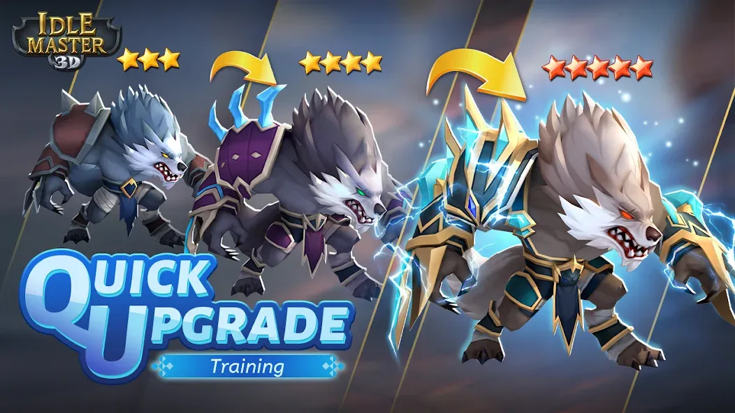Idle Master- 3D AFK Arena — скриншот 3