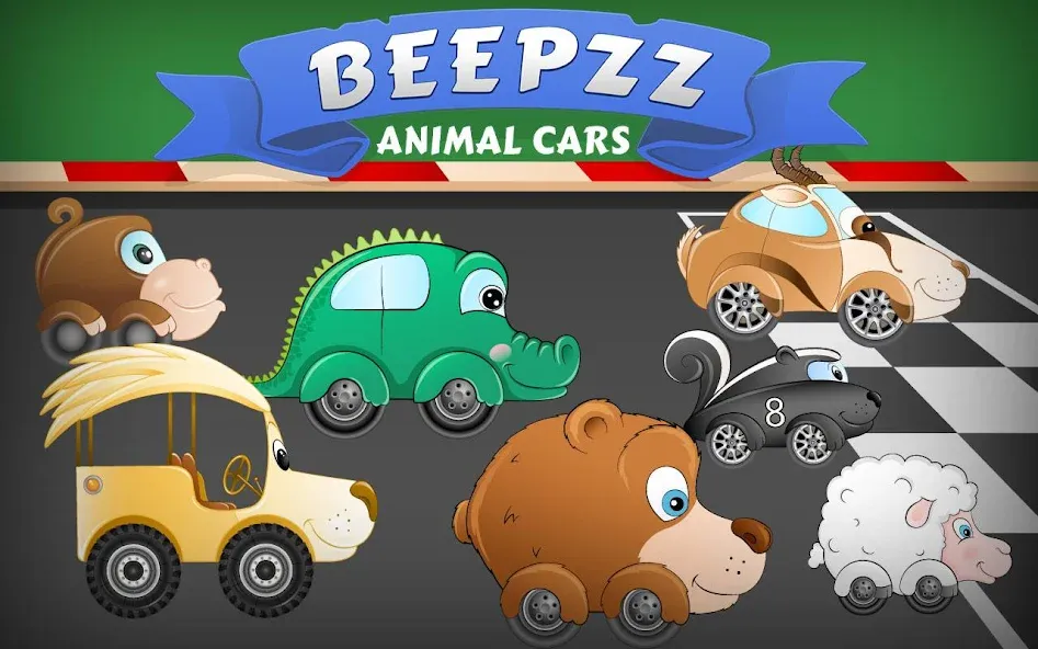 Racing car game for kids — скриншот 2