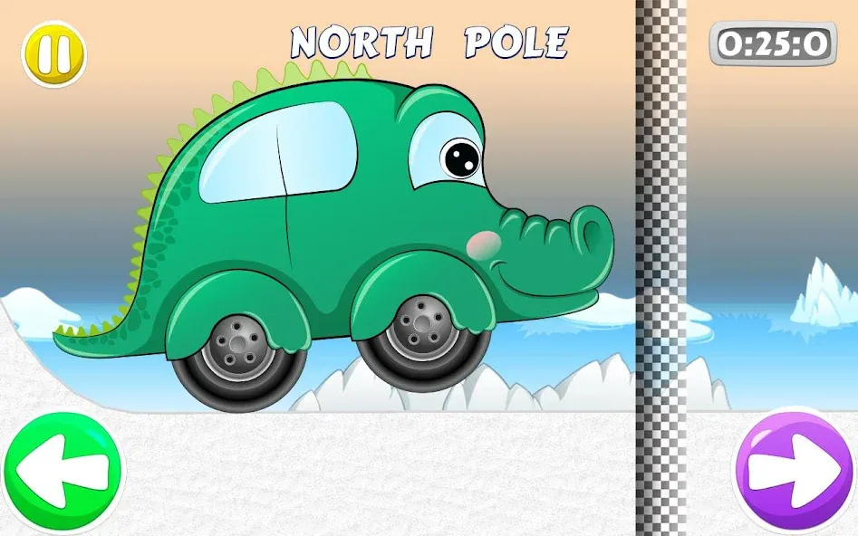 Racing car game for kids — скриншот 4
