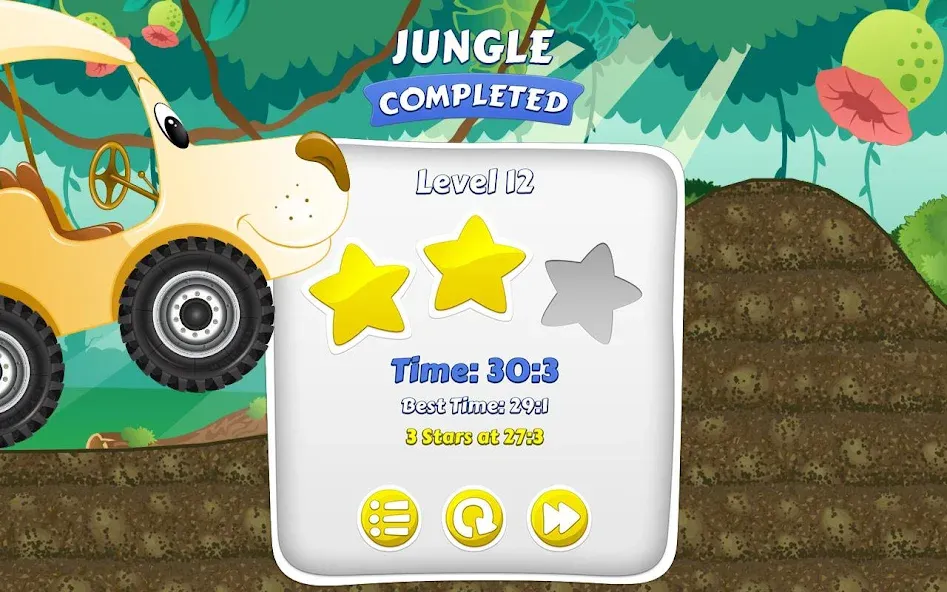 Racing car game for kids — скриншот 5