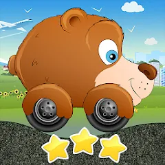 Racing car game for kids на телефон — Все машины разблокированы