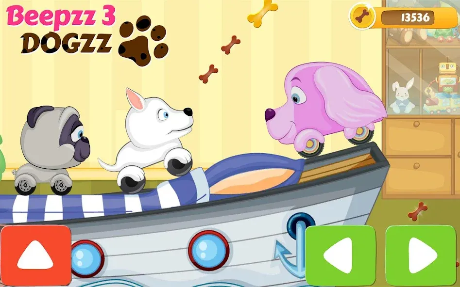 Racing games for kids - Dogs — скриншот 1 Racing games for kids - Dogs — скриншот 1