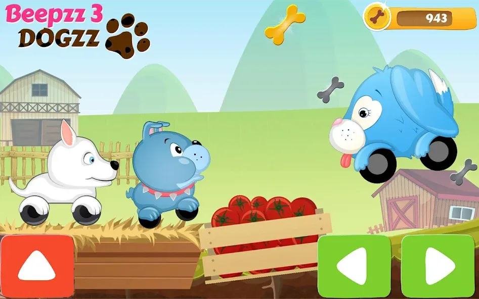 Racing games for kids - Dogs — скриншот 2 Racing games for kids - Dogs — скриншот 2