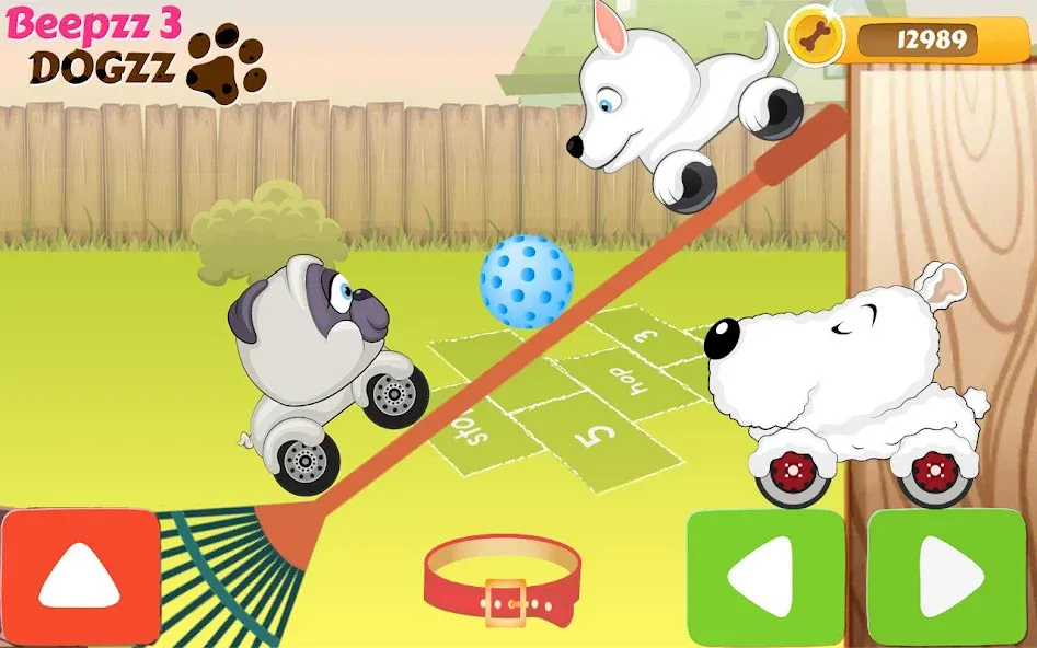 Racing games for kids - Dogs — скриншот 4 Racing games for kids - Dogs — скриншот 4