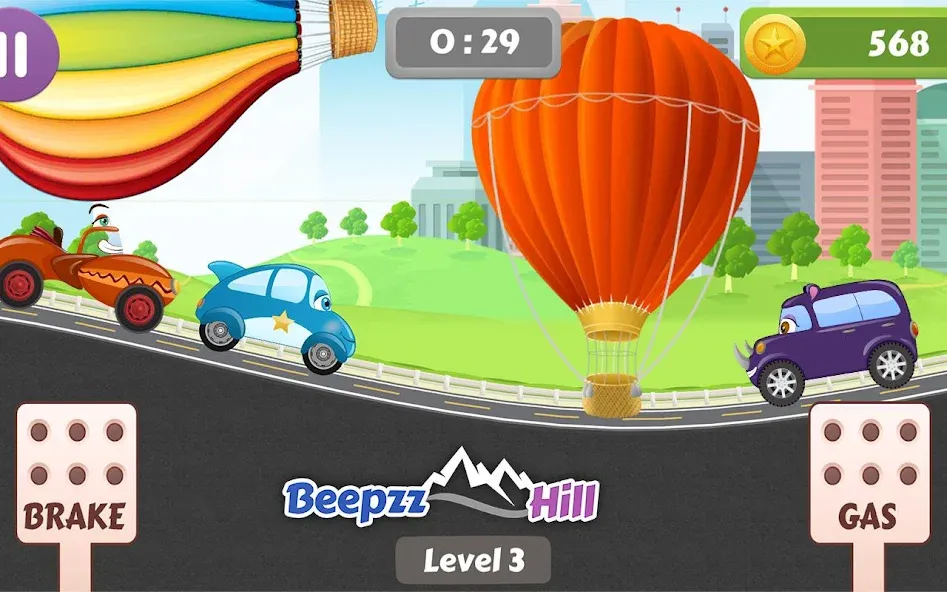 Car Racing game for toddlers — скриншот 2