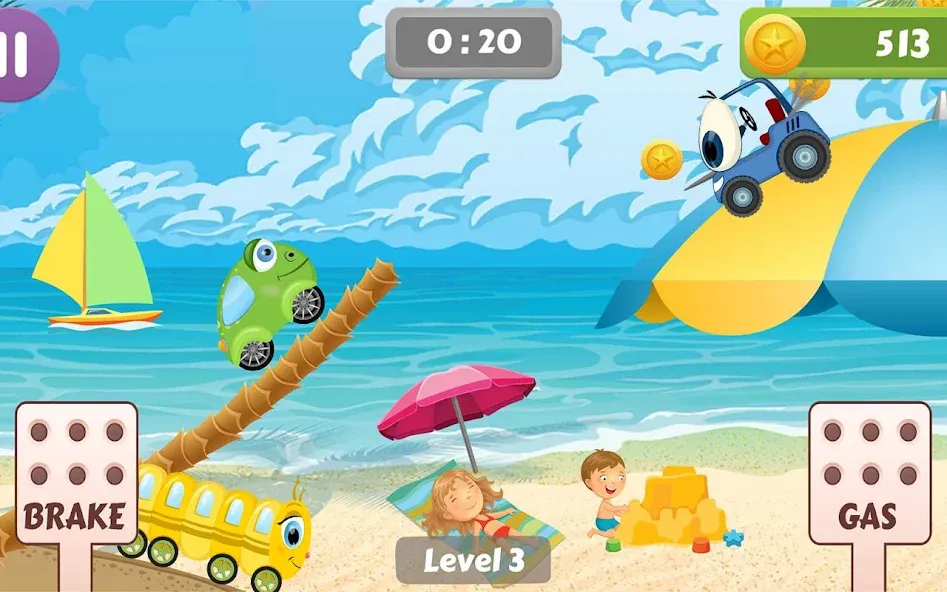Car Racing game for toddlers — скриншот 4