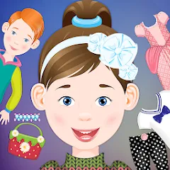 Скачать Dress Up game for girls — Модификация Все вещи разблокированы