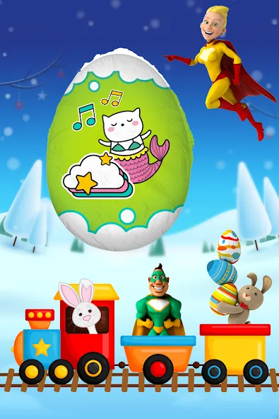 Surprise Eggs - Toddler games — скриншот 4