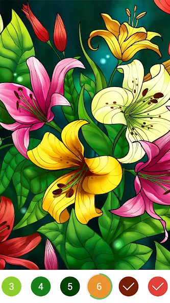 Coloring Book: Color by Number — скриншот 1 Coloring Book: Color by Number — скриншот 1