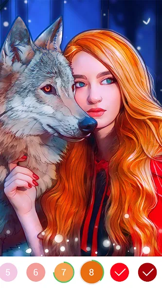 Coloring Book: Color by Number — скриншот 2 Coloring Book: Color by Number — скриншот 2