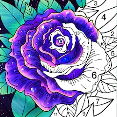 Скачать Coloring Book: Color by Number на Андроид — Все открыто