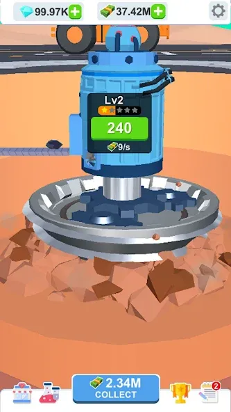 Idle Dig Factory — скриншот 1 Idle Dig Factory — скриншот 1
