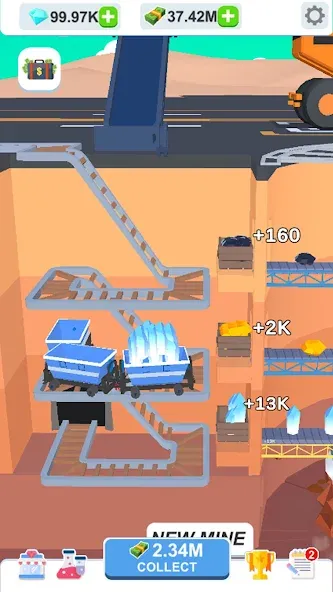 Idle Dig Factory — скриншот 3 Idle Dig Factory — скриншот 3