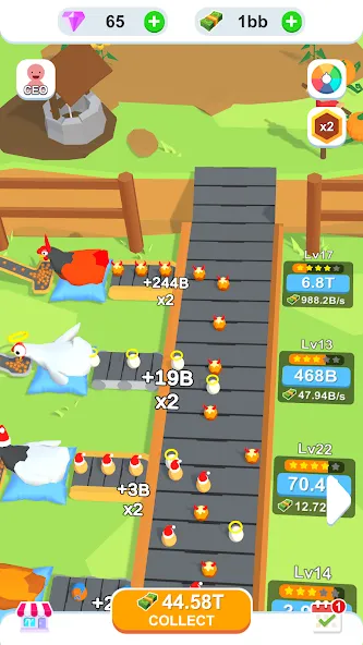 Idle Egg Factory — скриншот 1