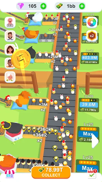 Idle Egg Factory — скриншот 3