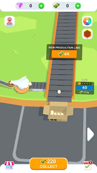 Idle Egg Factory — скриншот 4