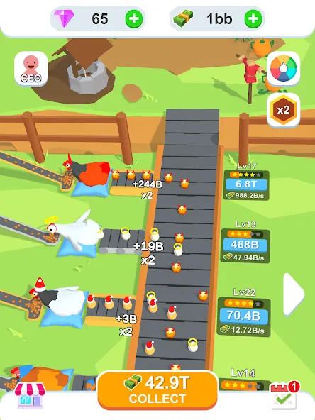 Idle Egg Factory — скриншот 5