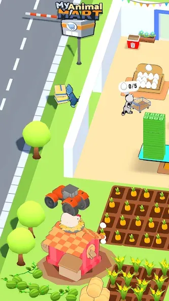 Animal Mart: Tycoon Games — скриншот 1