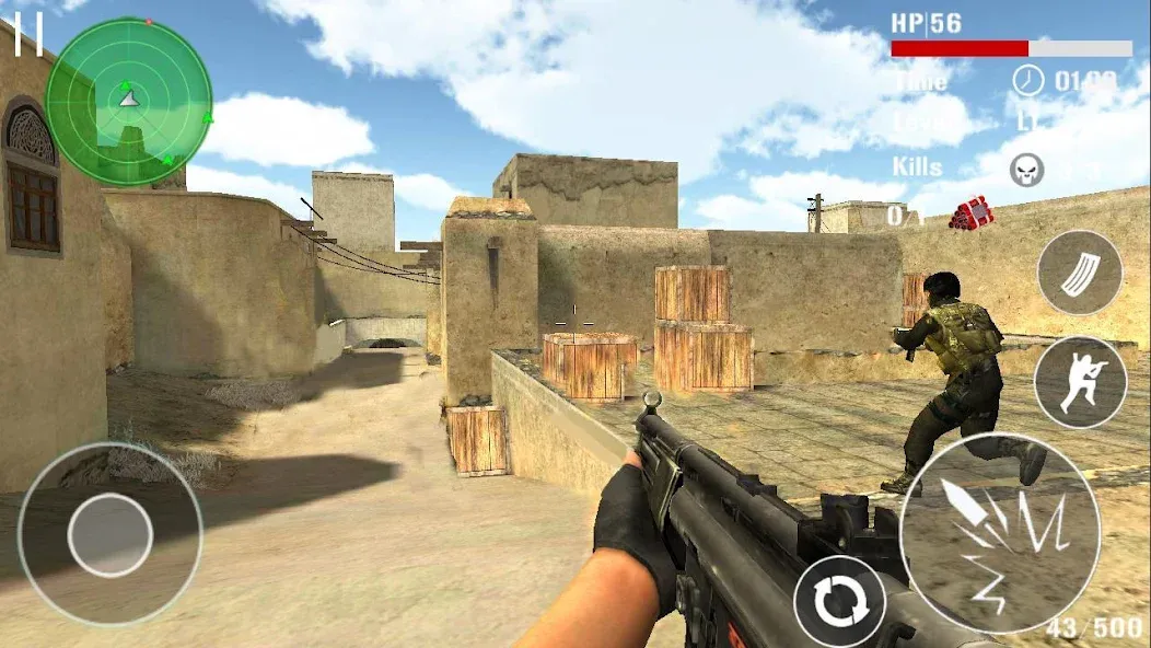 Gun Strike Shoot 3D — скриншот 3