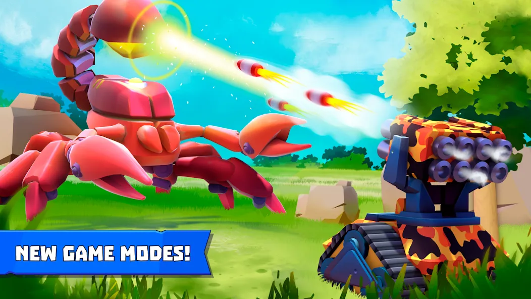Tanks a Lot - 3v3 Battle Arena — скриншот 1