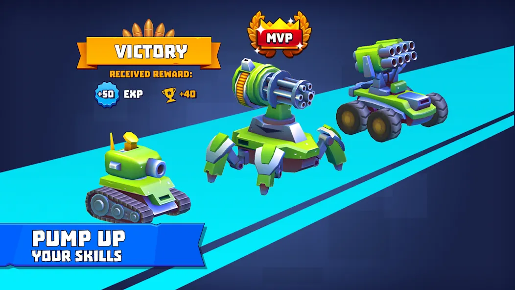 Tanks a Lot - 3v3 Battle Arena — скриншот 5