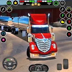 US Truck Driving Cargo Game 3D — Версия Много денег