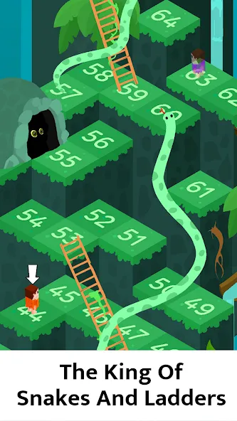 Snakes and Ladders Board Games — скриншот 1