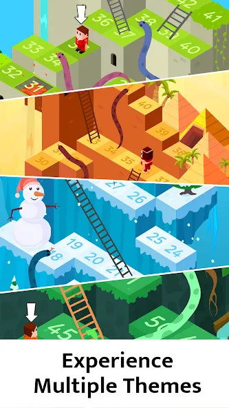 Snakes and Ladders Board Games — скриншот 2