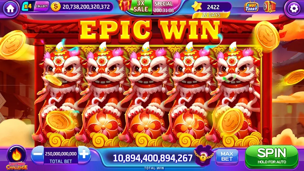 Lava Slots - Casino Games — скриншот 1