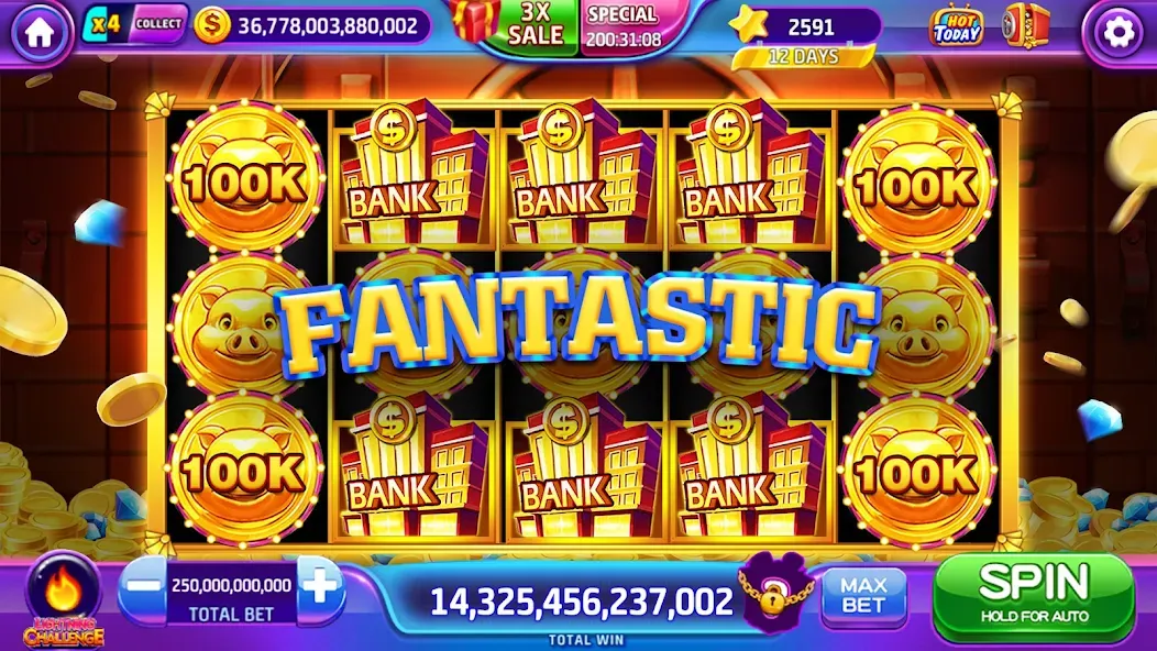 Lava Slots - Casino Games — скриншот 3