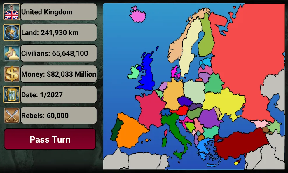 Europe Empire — скриншот 2