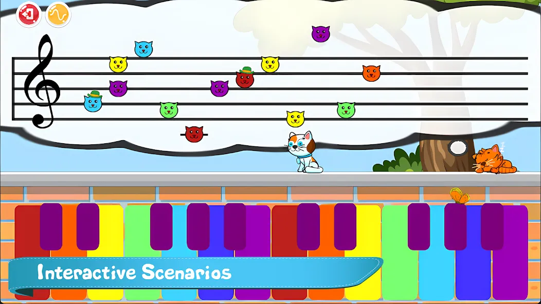 Cat Piano Meow - Sounds & Game — скриншот 4