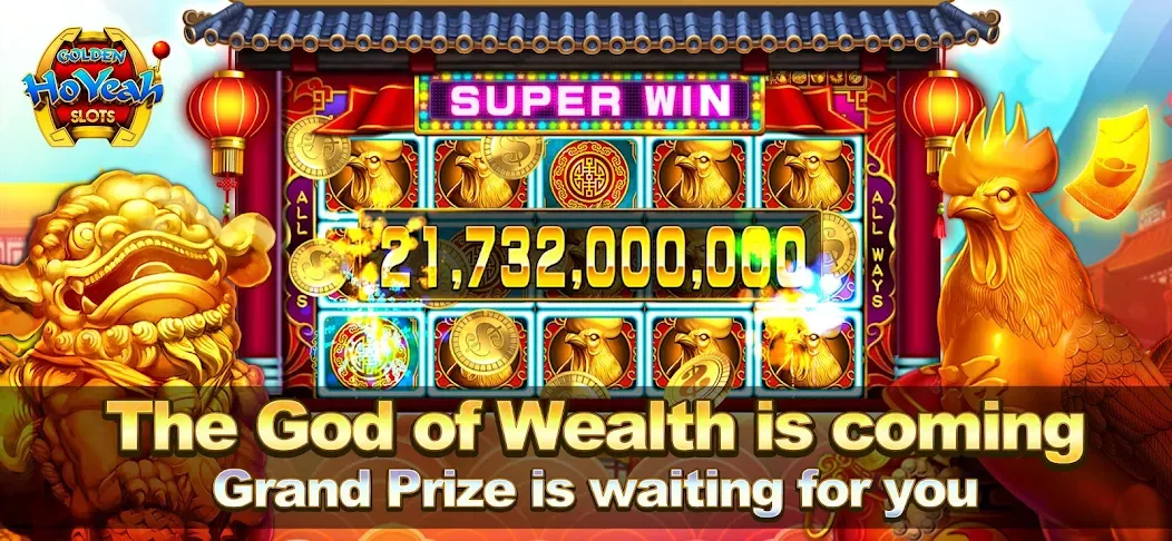 Golden HoYeah- Casino Slots — скриншот 1