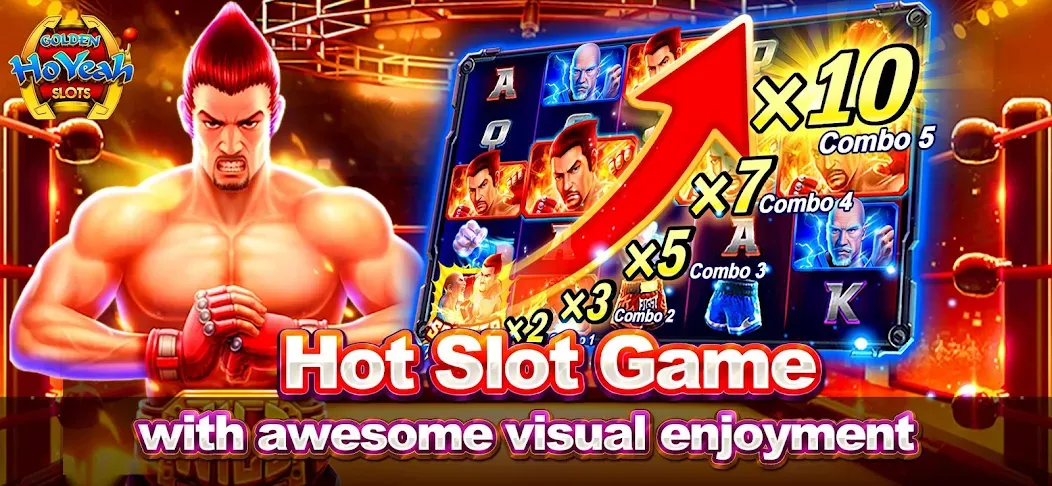 Golden HoYeah- Casino Slots — скриншот 3