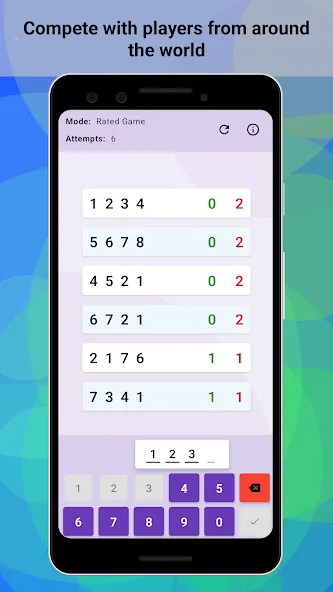 Mastermind Puzzle — скриншот 3 Mastermind Puzzle — скриншот 3