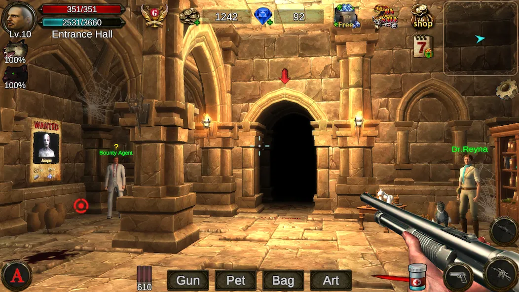 Dungeon Shooter : Dark Temple — скриншот 1