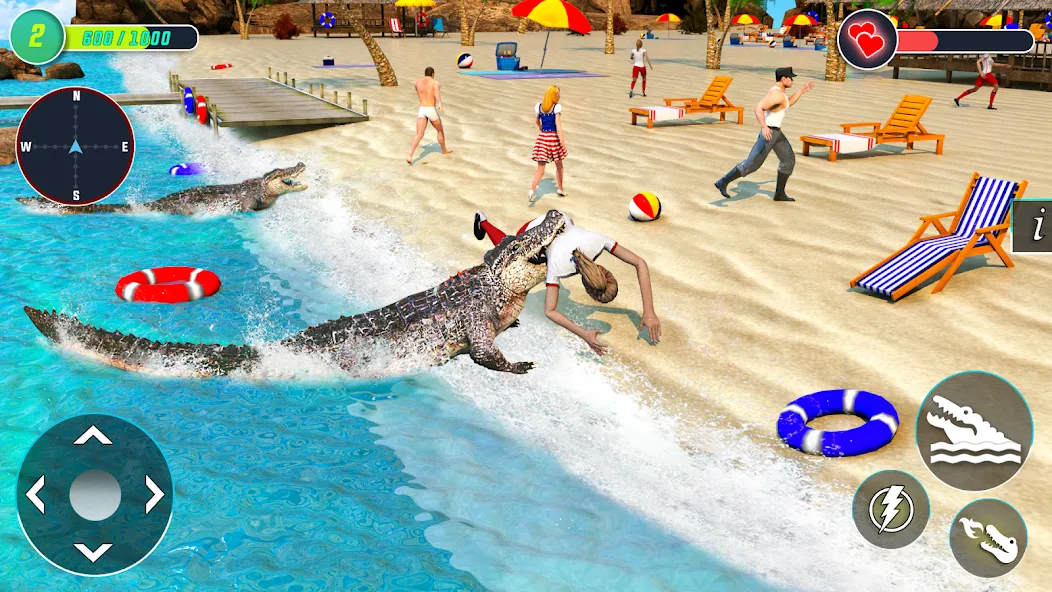 Crocodile Games: Animal Games — скриншот 4