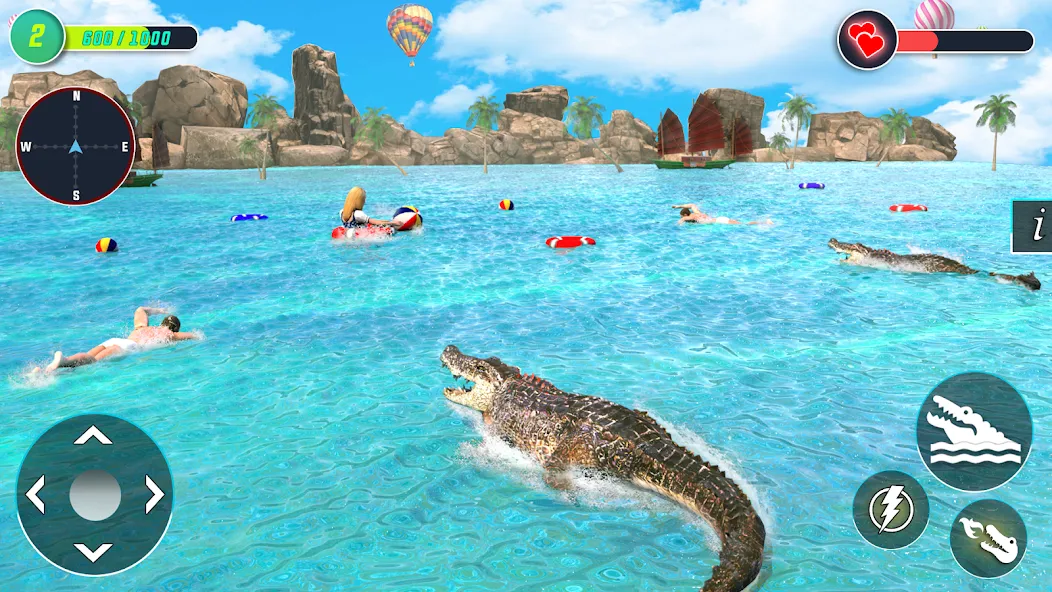 Crocodile Games: Animal Games — скриншот 5