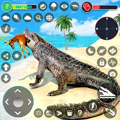 Скачать Crocodile Games: Animal Games — MOD APK Много денег