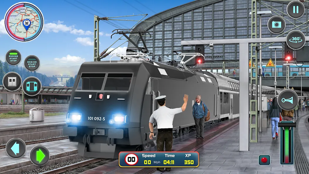 City Train Driver- Train Games — скриншот 1